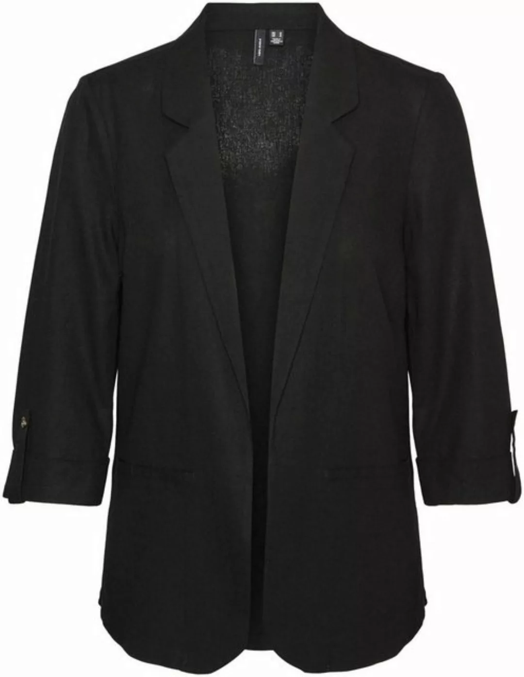 Vero Moda Kurzblazer VMJESMILO 3/4 LOOSE BLAZER WVN GA NOOS mit Leinen günstig online kaufen