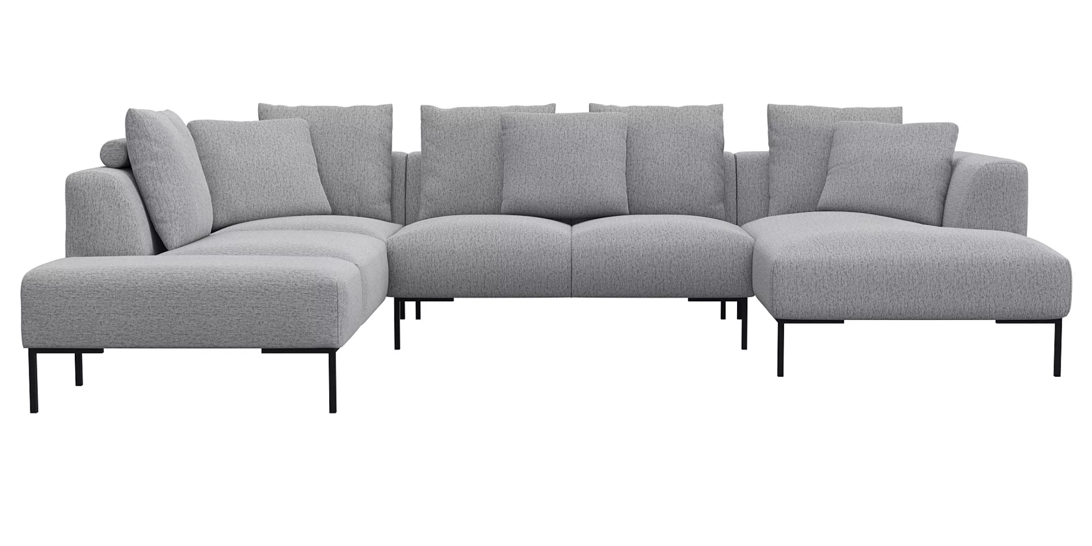 FLEXLUX Ecksofa »Sava U-Form, bequem und komfortabel durch den hochwertigen günstig online kaufen