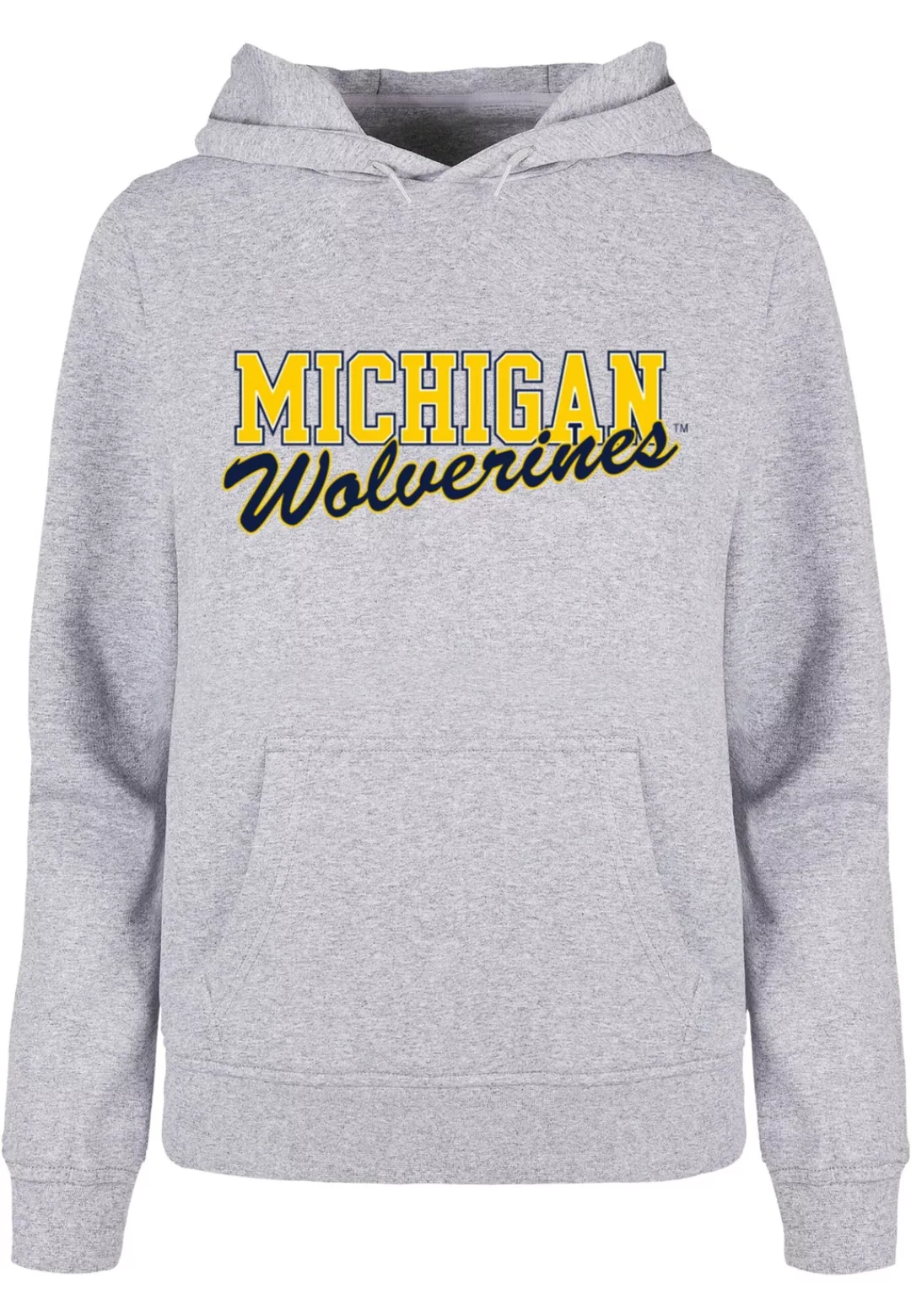 Merchcode Kapuzenpullover "Merchcode Damen Ladies Michigan Wolverines - Scr günstig online kaufen