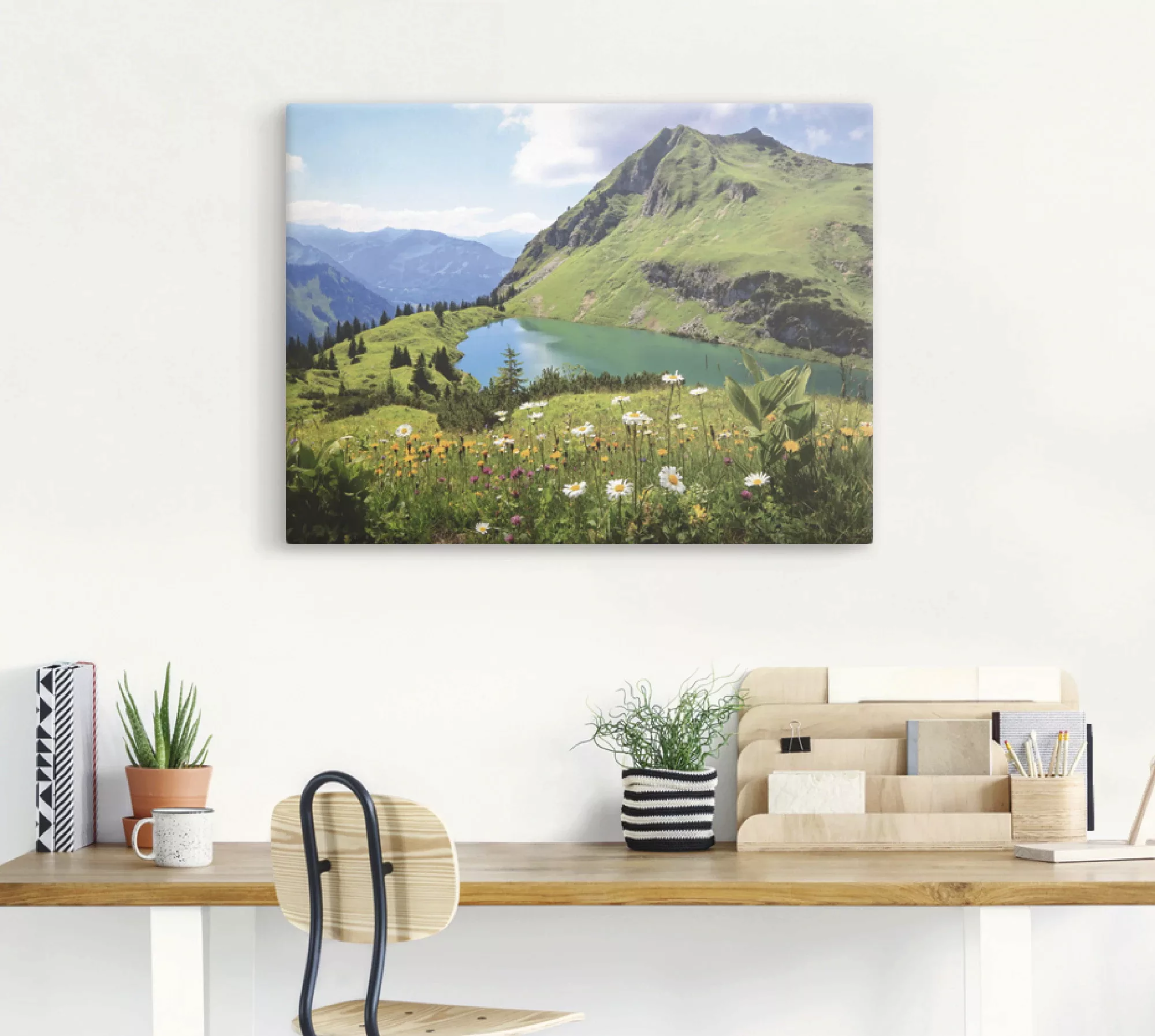 Artland Wandbild »Seealpsee«, Berge, (1 St.) günstig online kaufen