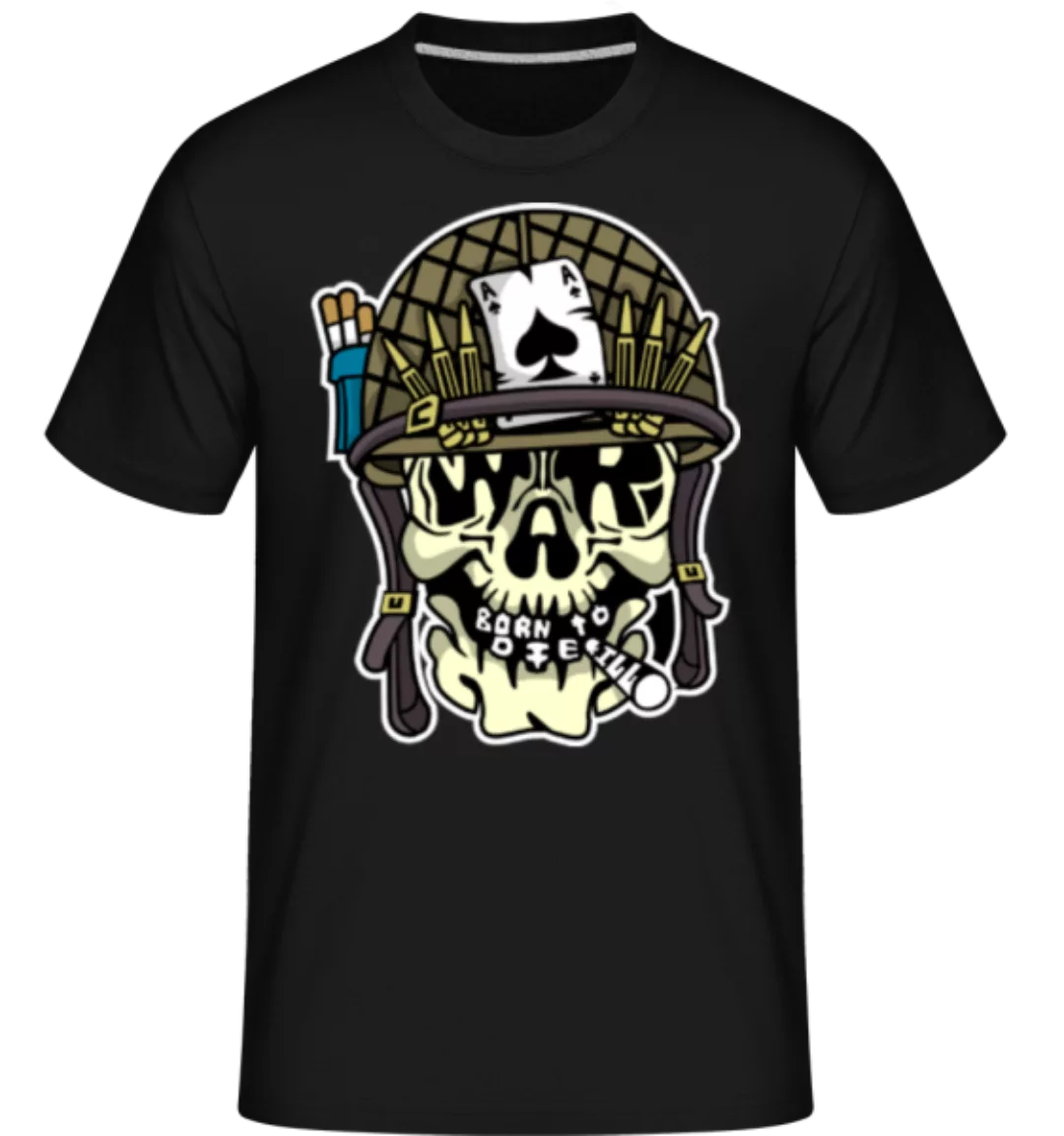 Skull War · Shirtinator Männer T-Shirt günstig online kaufen