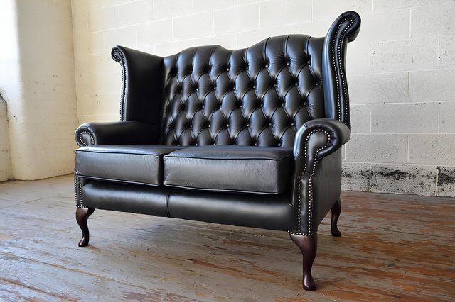 Xlmoebel Sofa Zweisitzer Chesterfield-Sofa Polstermöbel Design Luxus Couch, günstig online kaufen