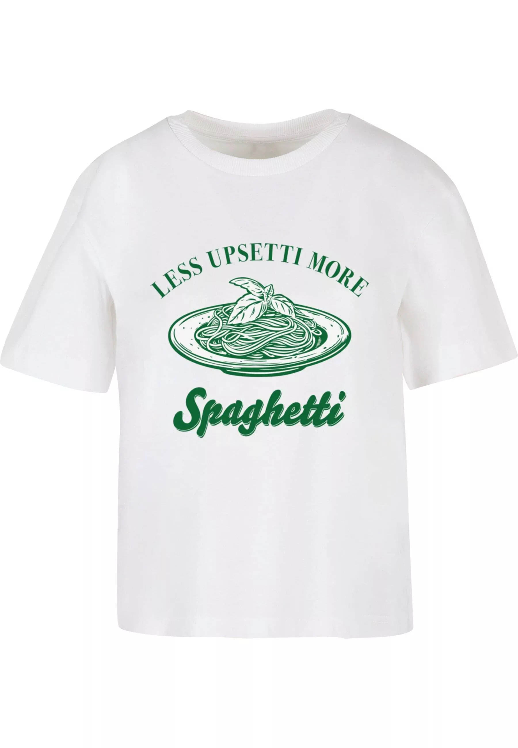 Miss Tee T-Shirt "Miss Tee Less Upsetti Tee", (1 tlg.) günstig online kaufen