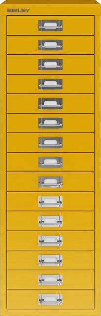 Bisley Aktenschrank MultiDrawer Schubladenschrank in Sunflower - Maße: H 86 günstig online kaufen