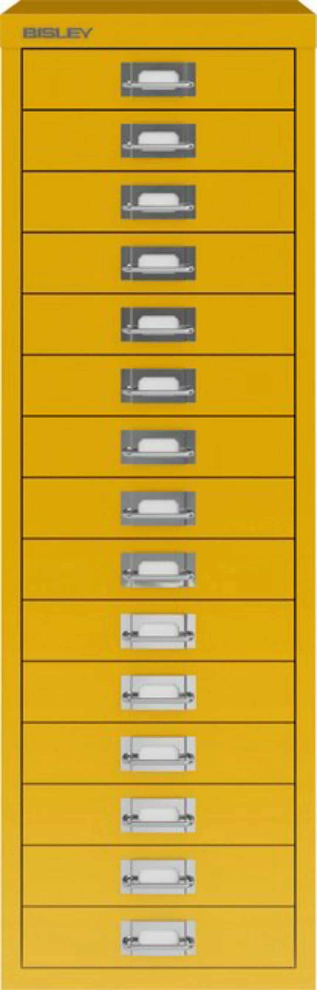 Bisley Aktenschrank MultiDrawer Schubladenschrank in Sunflower - Maße: H 86 günstig online kaufen