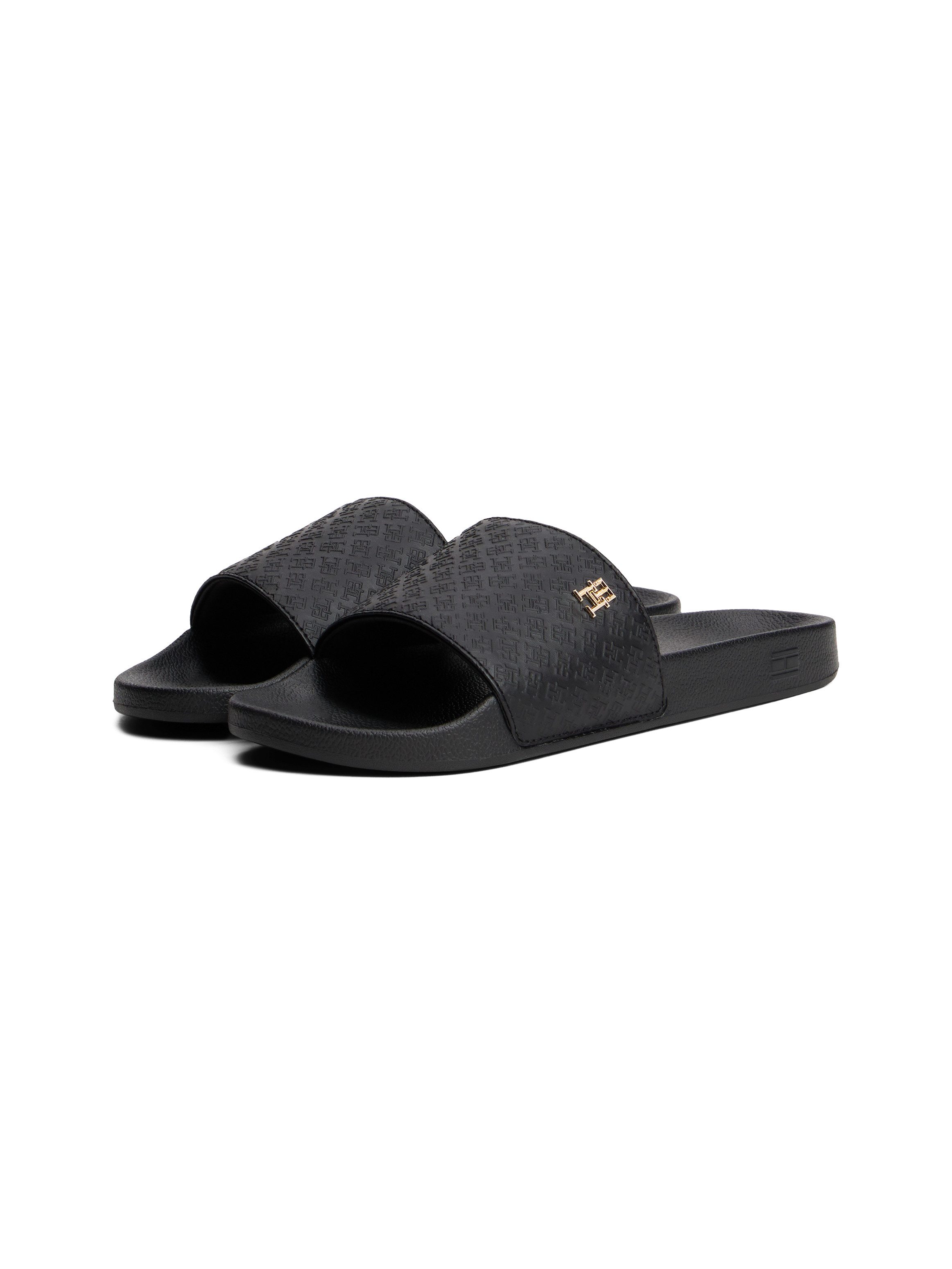 Tommy Hilfiger TH MONOGRAM POOLSIDE Pantolette, günstig online kaufen