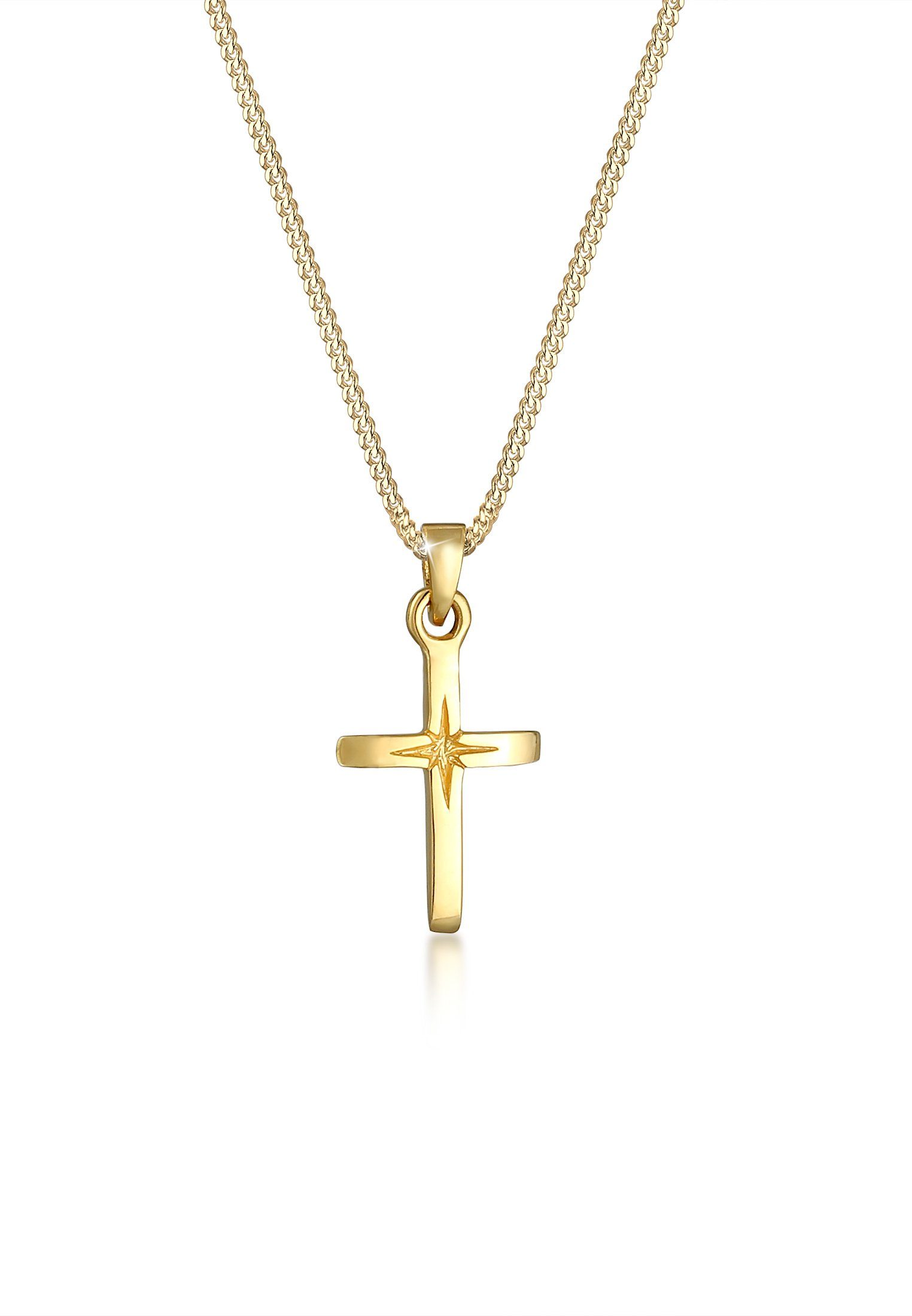 Elli Kette mit Anhänger Kreuz Anhänger günstig online kaufen
