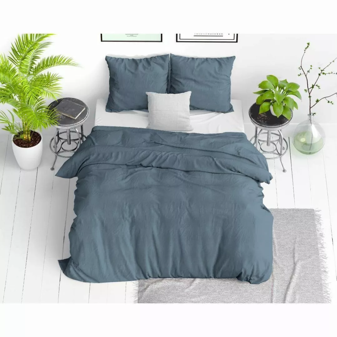 Sitheim-Europe Bettwäsche STONE WASHED Baumwolle 2er-Pack, günstig online kaufen