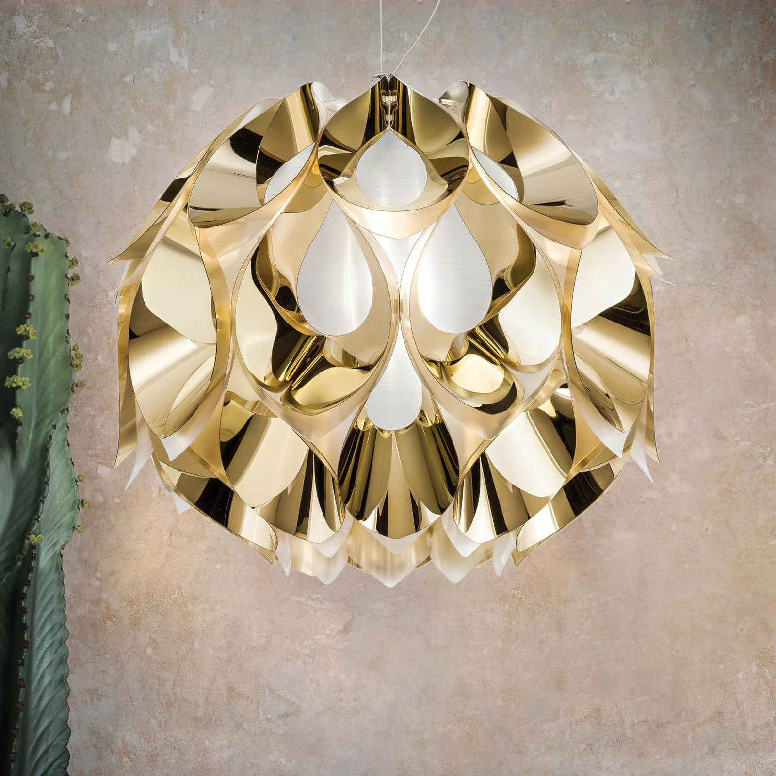 Slamp Flora - Design-Hängeleuchte, kupfer, 50 cm günstig online kaufen