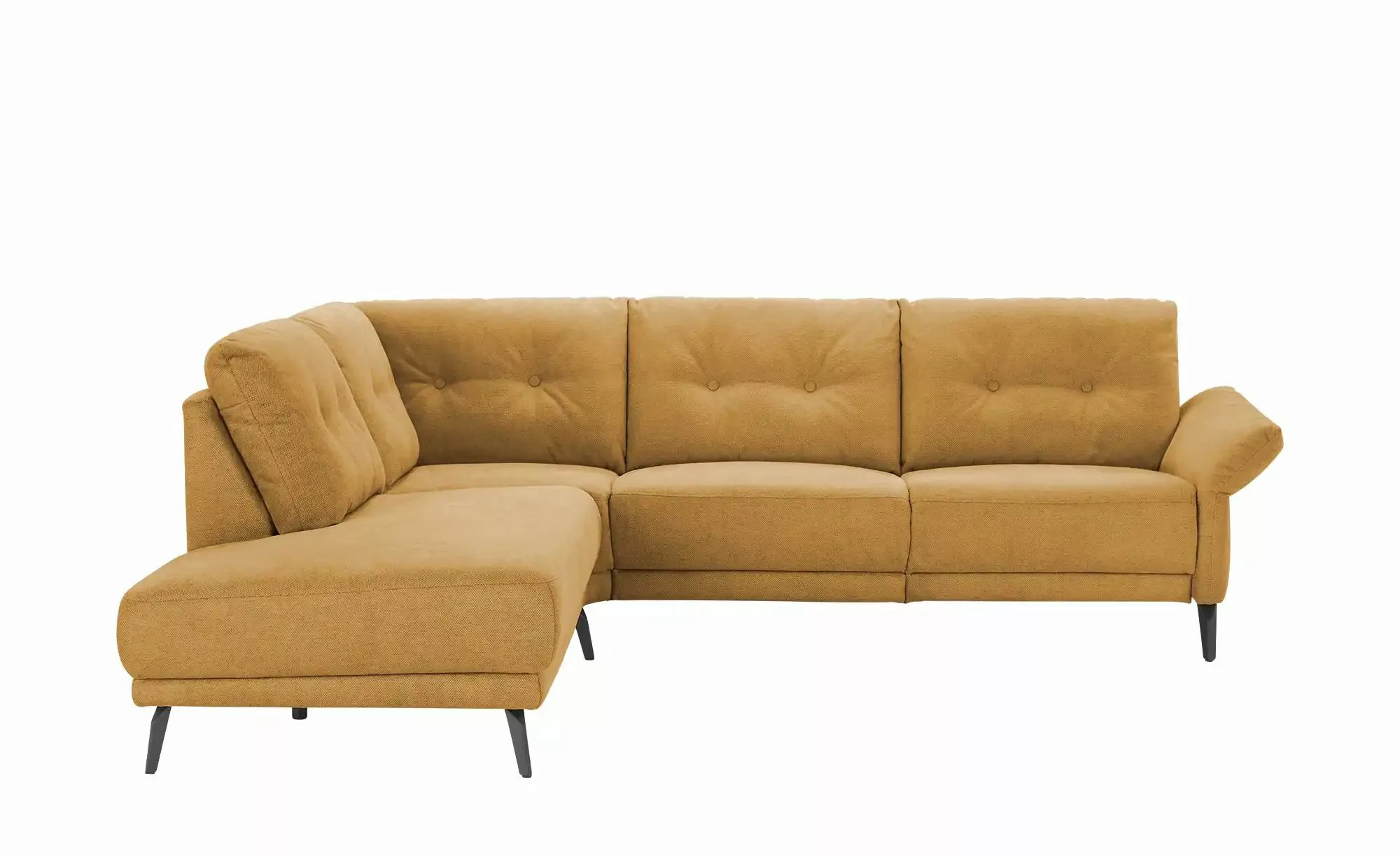 Jette Home Ecksofa   Scope  ¦ gelb ¦ Maße (cm): B: 258 H: 88 T: 221.0 Polst günstig online kaufen