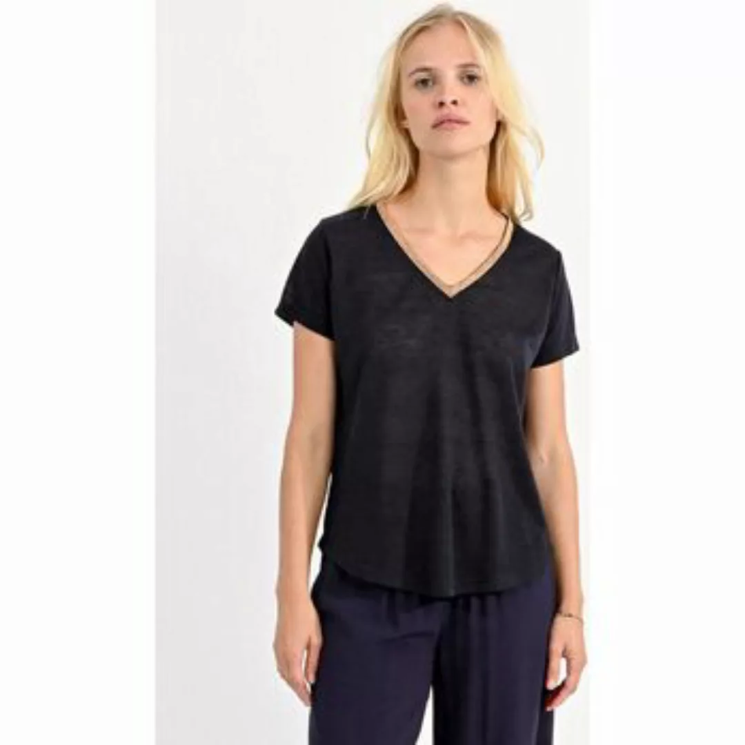 Molly Bracken  T-Shirts & Poloshirts T427CP-NAVY BLUE günstig online kaufen