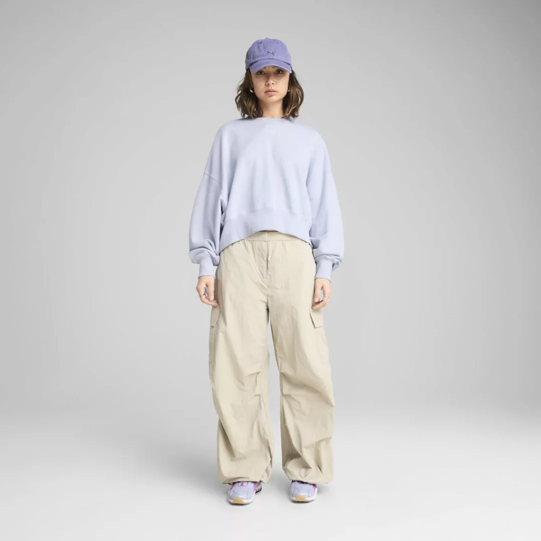PUMA Sweatshirt "WARDROBE ESS Oversized-Crewneck Damen" günstig online kaufen