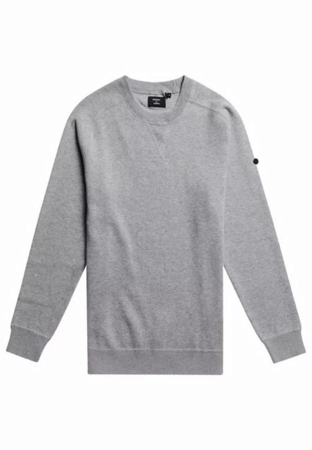 Superdry Sweater Superdry Herren Sweater STUDIOS ESSENTIAL COTTON Pale Rock günstig online kaufen