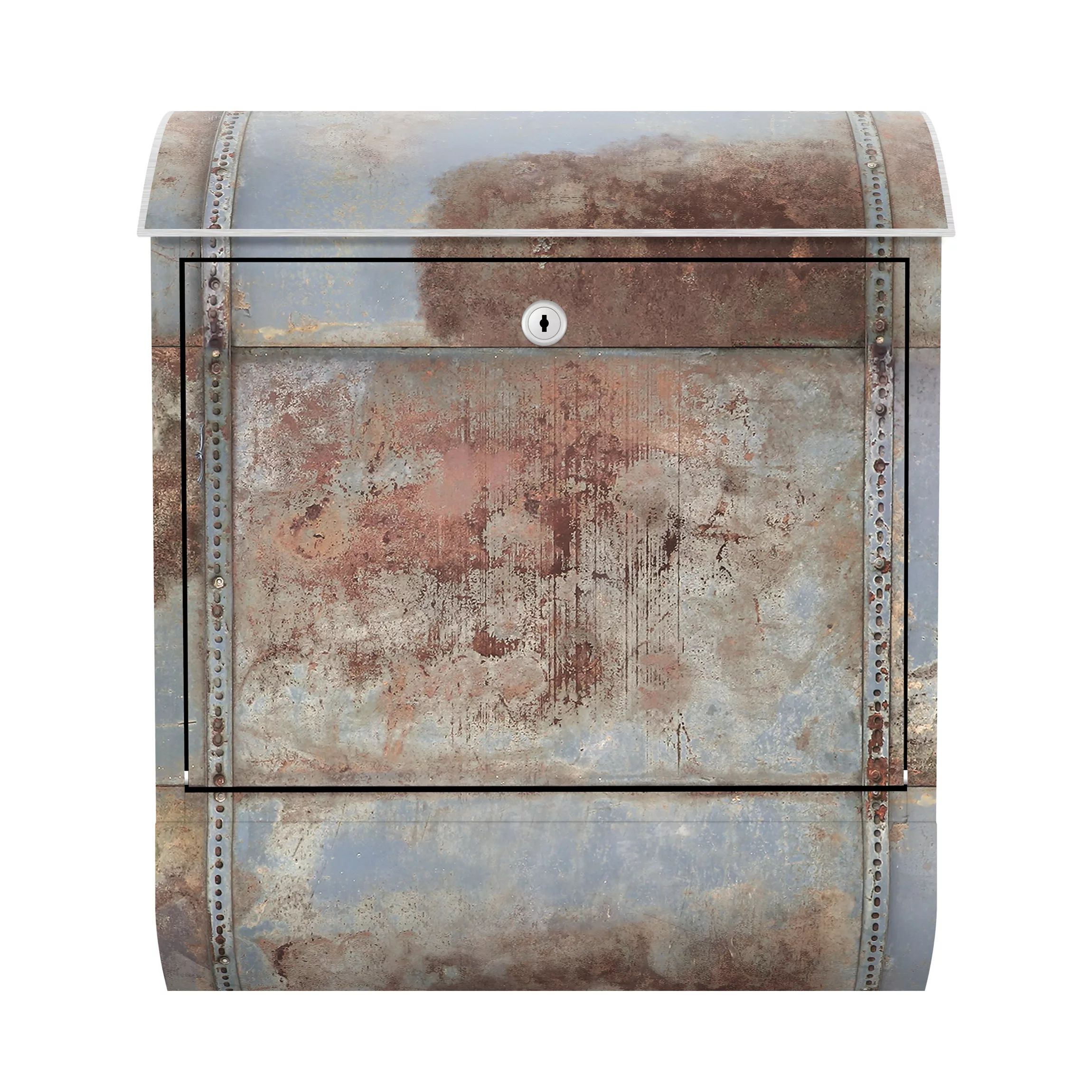 Briefkasten Shabby Industrial Metalloptik günstig online kaufen