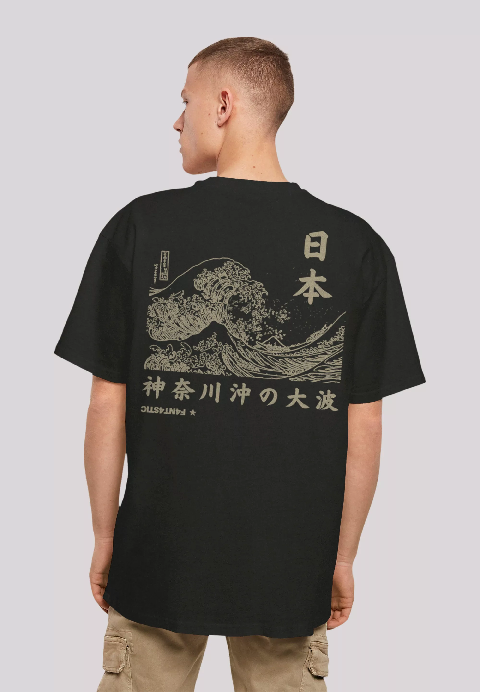 F4NT4STIC T-Shirt "Kanagawa Welle", Print günstig online kaufen