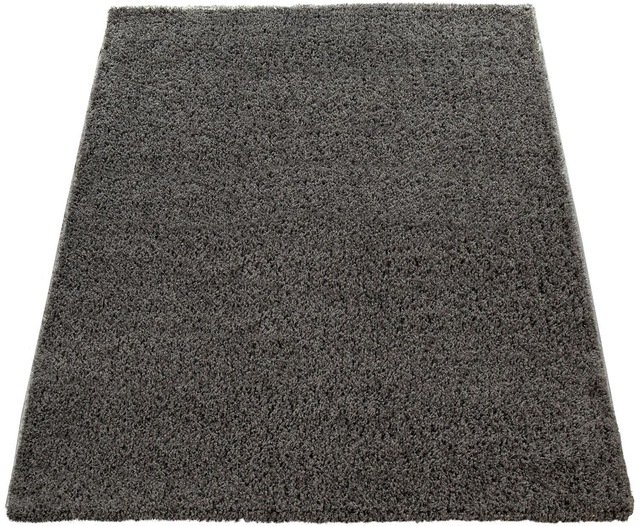 Paco Home Hochflor-Teppich »Sky 250«, rechteckig, 34 mm Höhe, gewebt, Uni-F günstig online kaufen