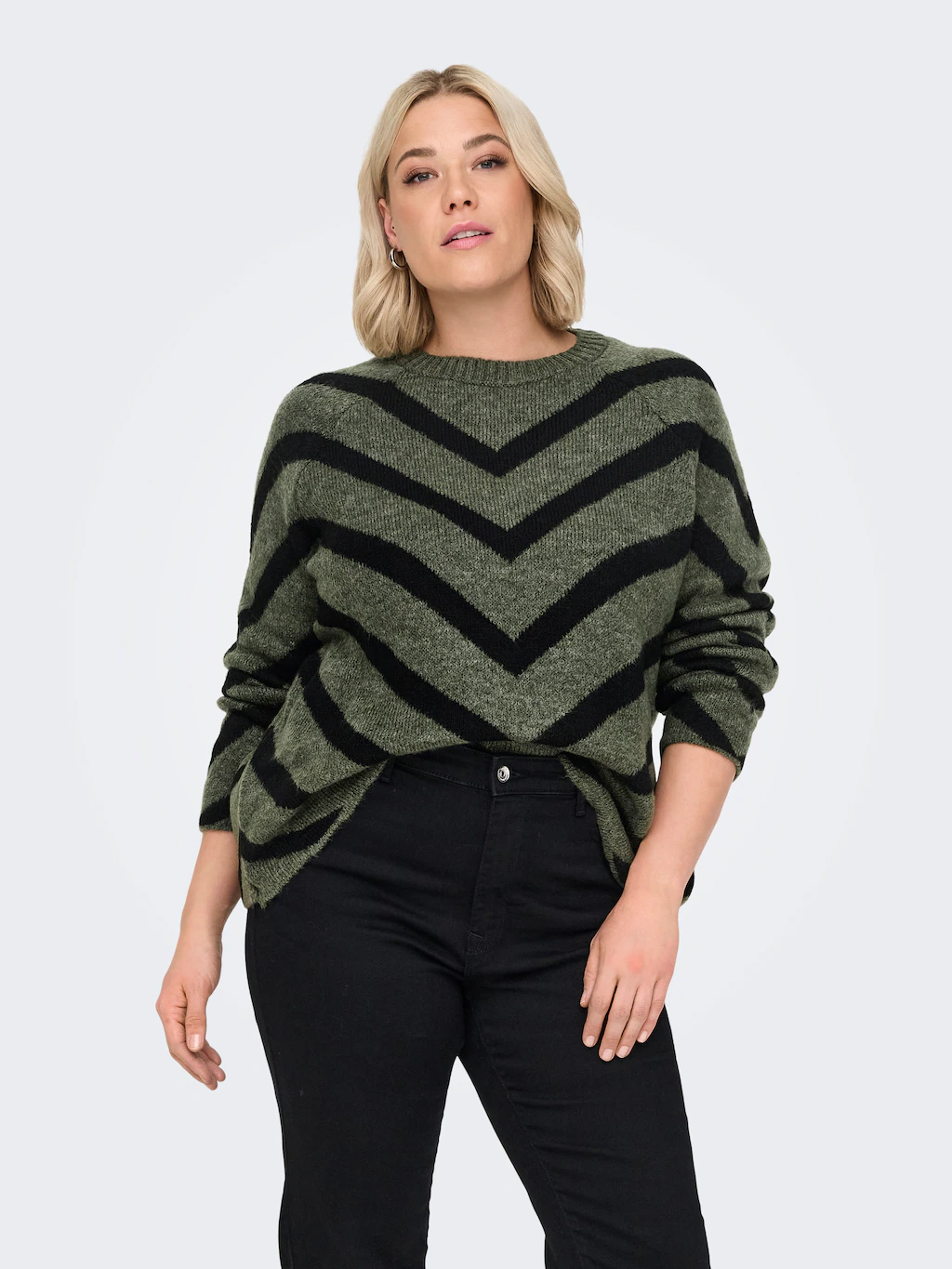 ONLY CARMAKOMA Strickpullover "CARELIZA L/S PULLOVER KNT NOOS" günstig online kaufen