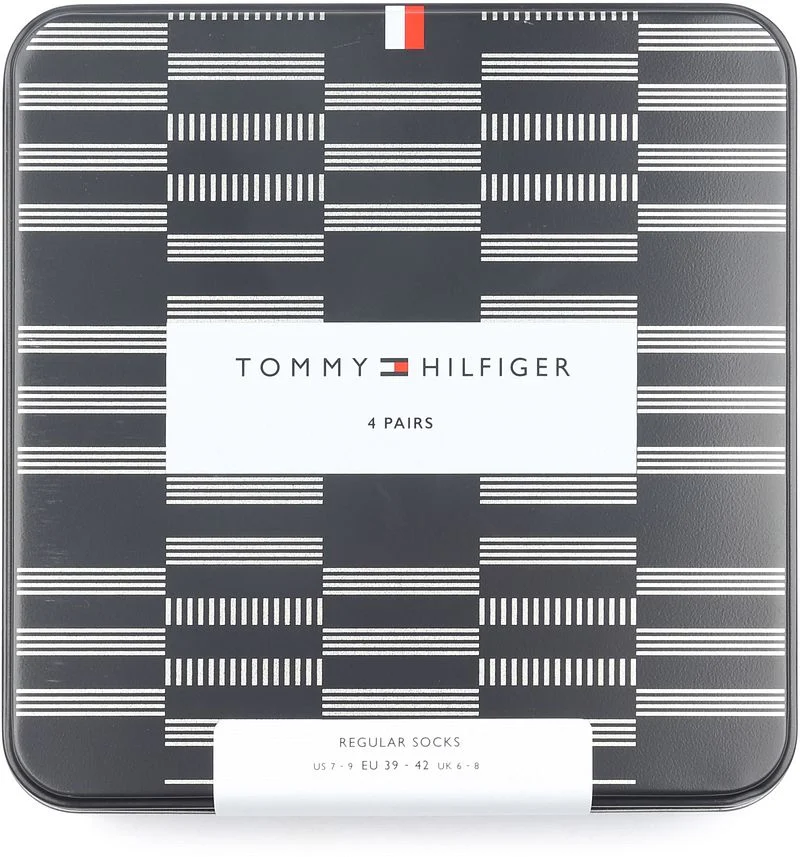 Tommy Hilfiger Giftbox 4-Pack Navy - Größe 43-46 günstig online kaufen