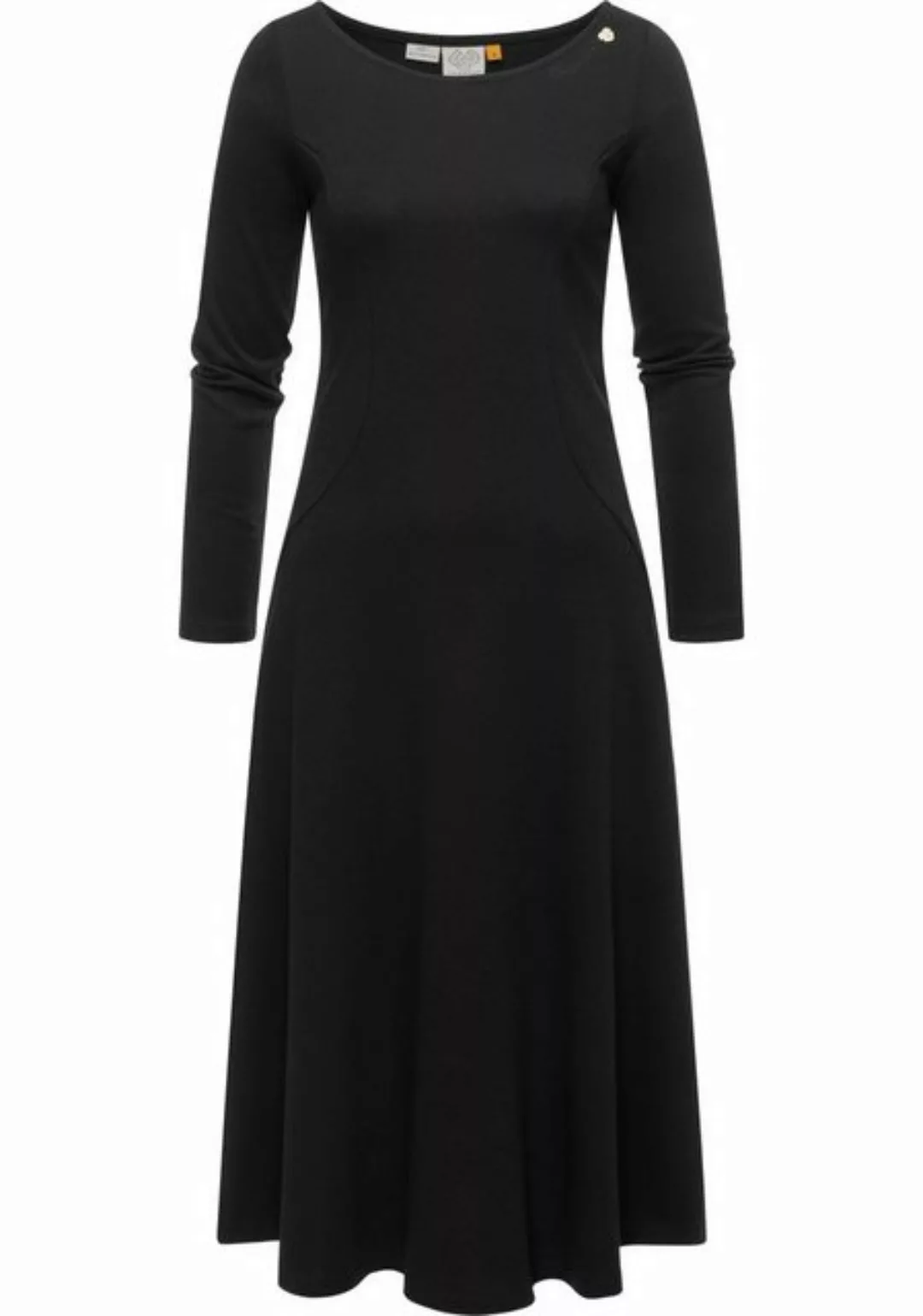 Ragwear Jerseykleid Appero Long Stylisches Langarm-Kleid für den Winter günstig online kaufen