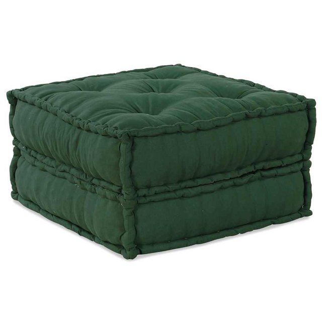 vidaXL Sofa Pouf Modular Sofa Grün 70x70x36 cm Stoff günstig online kaufen