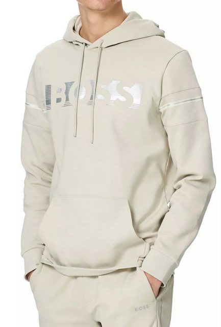 BOSS Kapuzensweatshirt Soody Hoodie Sweatshirt Kängurutasche, Interlock-Str günstig online kaufen