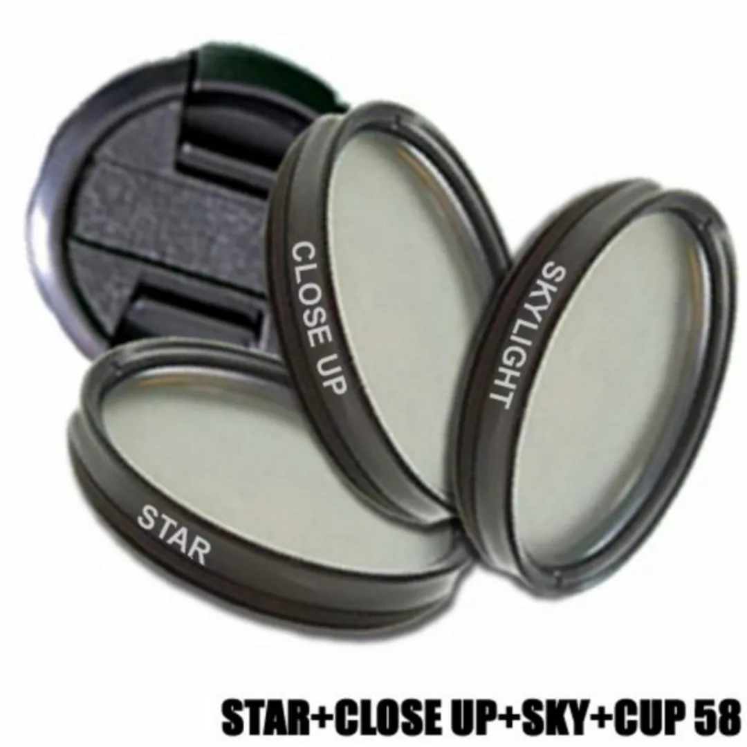 Dynasun Filter set STAR+CLOSE+SKY+CUP Durchmesser 58 Foto-Filter-Sets (4-Pu günstig online kaufen