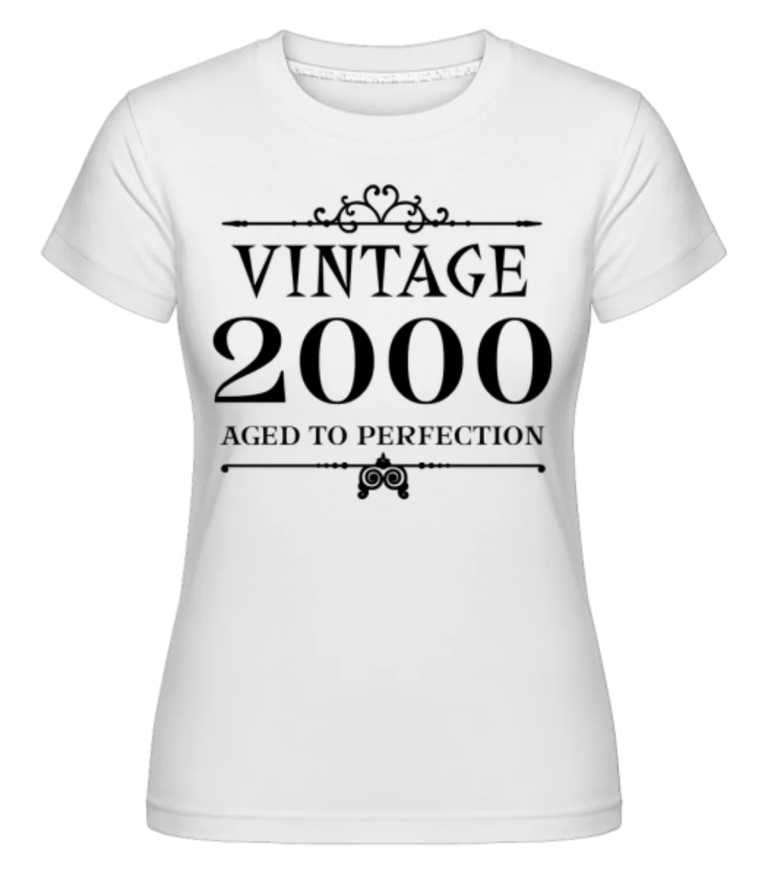 Vintage 2000 Perfection · Shirtinator Frauen T-Shirt günstig online kaufen