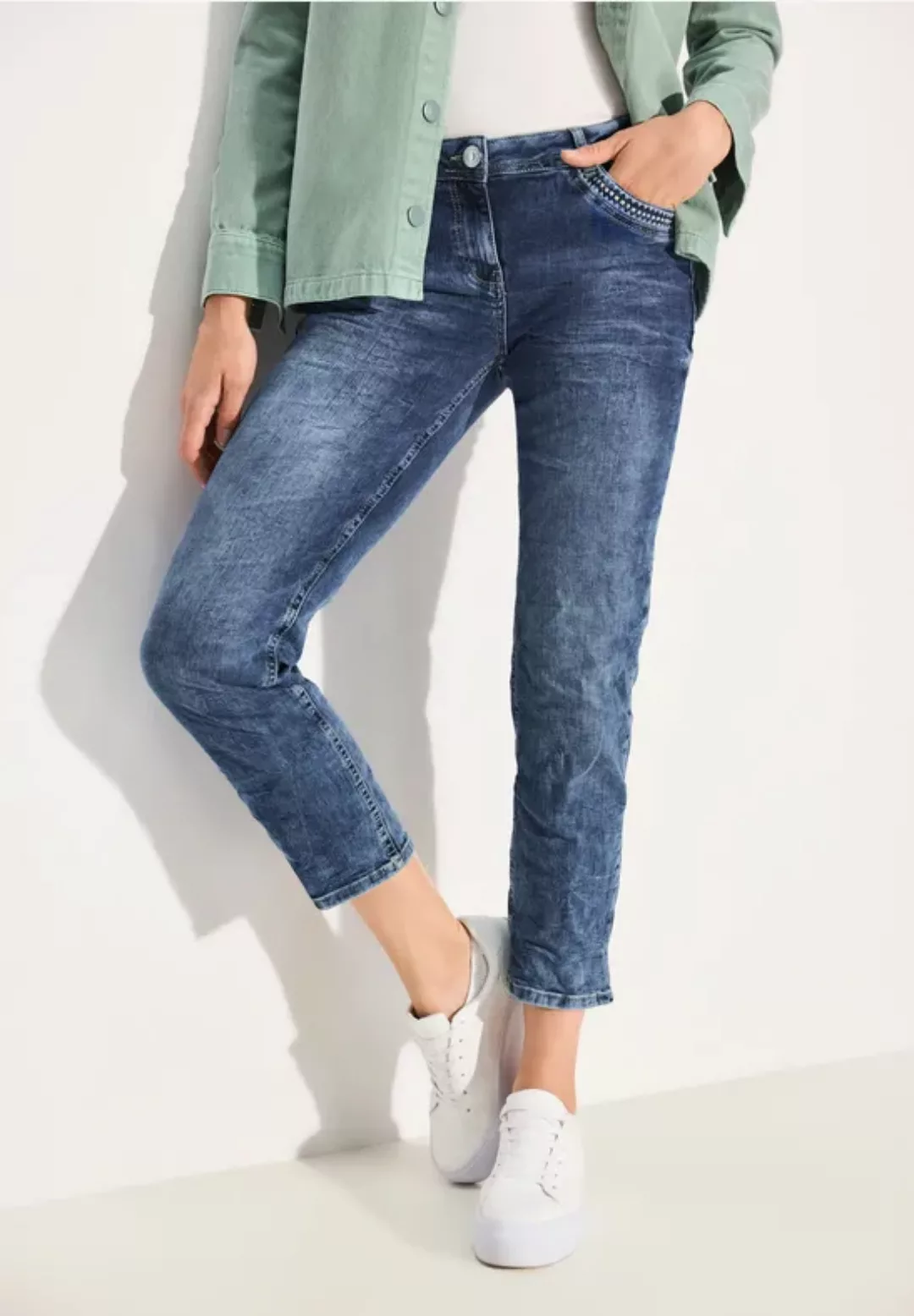 Cecil Regular-fit-Jeans SCARLETT im Five-Pocket Style günstig online kaufen