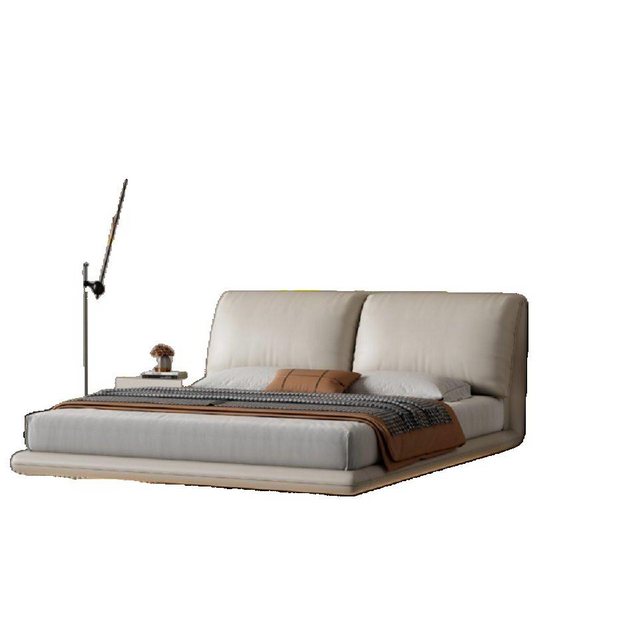 JVmoebel Bett Weißes Wandbett Schlafzimmer Designer Holzgestell Möbel (1-tl günstig online kaufen