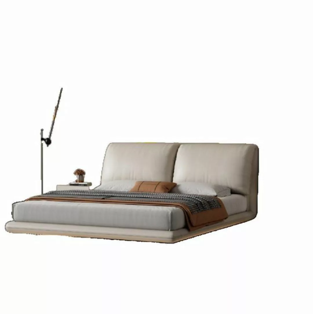 JVmoebel Bett Weißes Wandbett Schlafzimmer Designer Holzgestell Möbel (1-tl günstig online kaufen