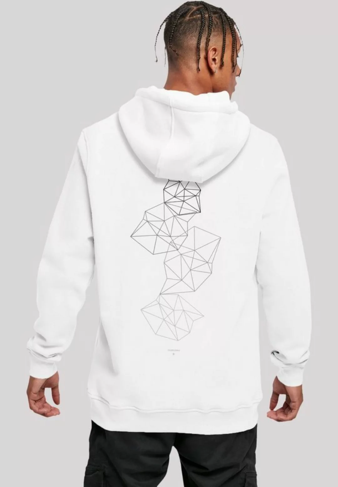 F4NT4STIC Kapuzenpullover "Geometrics Abstract", Print günstig online kaufen