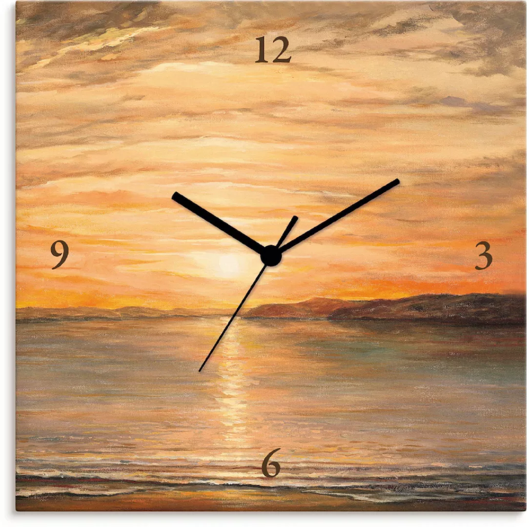 Artland Wanduhr »Abendsonne« günstig online kaufen