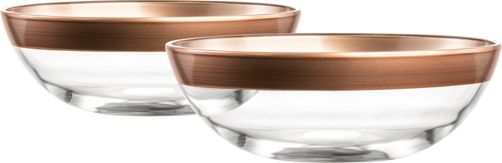 Eisch Germany Müslischale »KAYA COPPER«, 2 tlg., aus Kristallglas, im Gesch günstig online kaufen