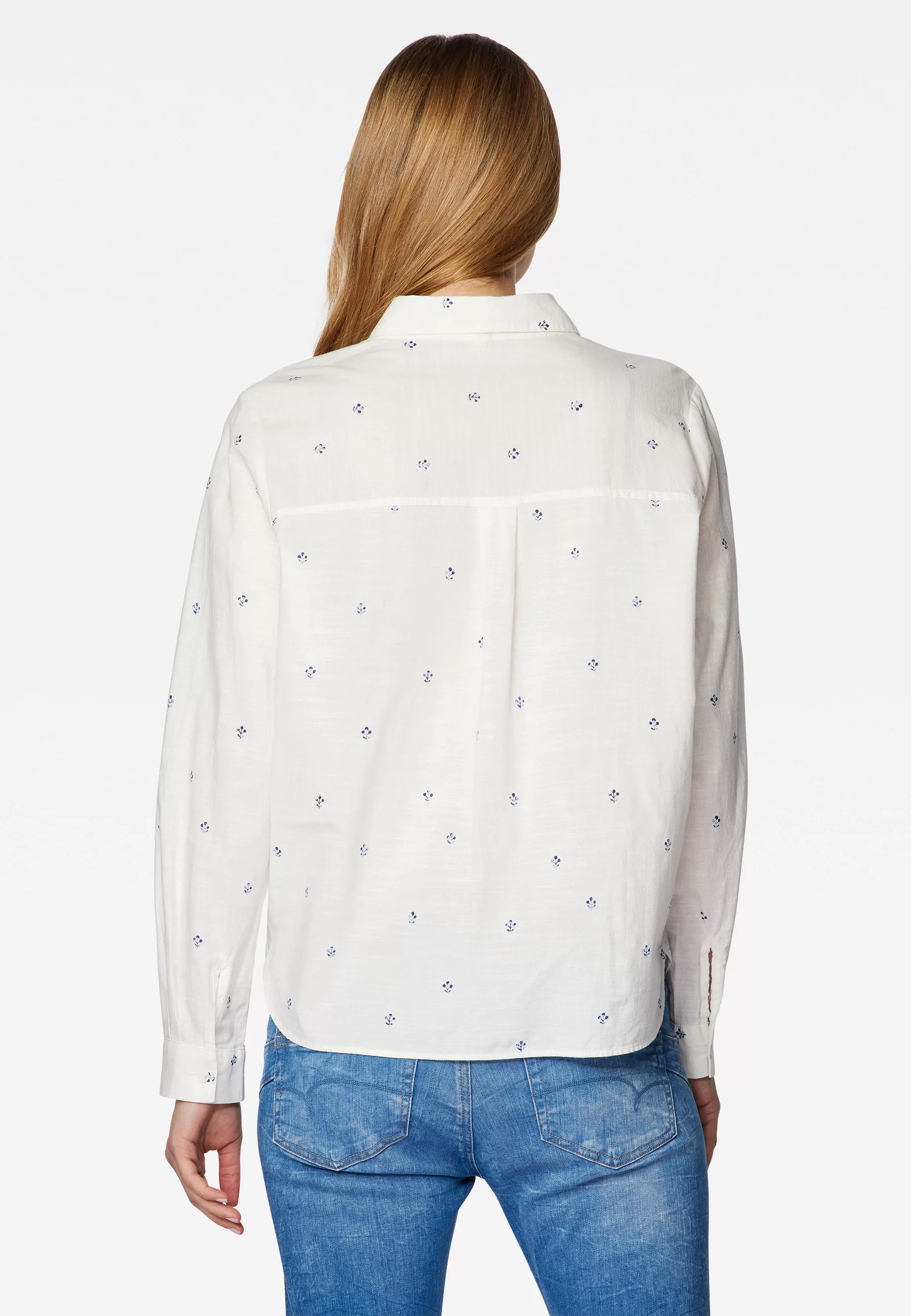 Mavi Langarmbluse "LONG SLEEVE SHIRT", Bluse mit Muster günstig online kaufen