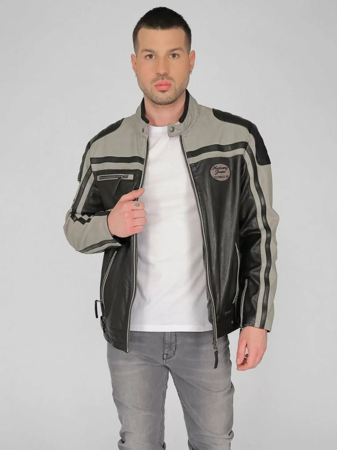 MUSTANG Bikerjacke "31021213" günstig online kaufen