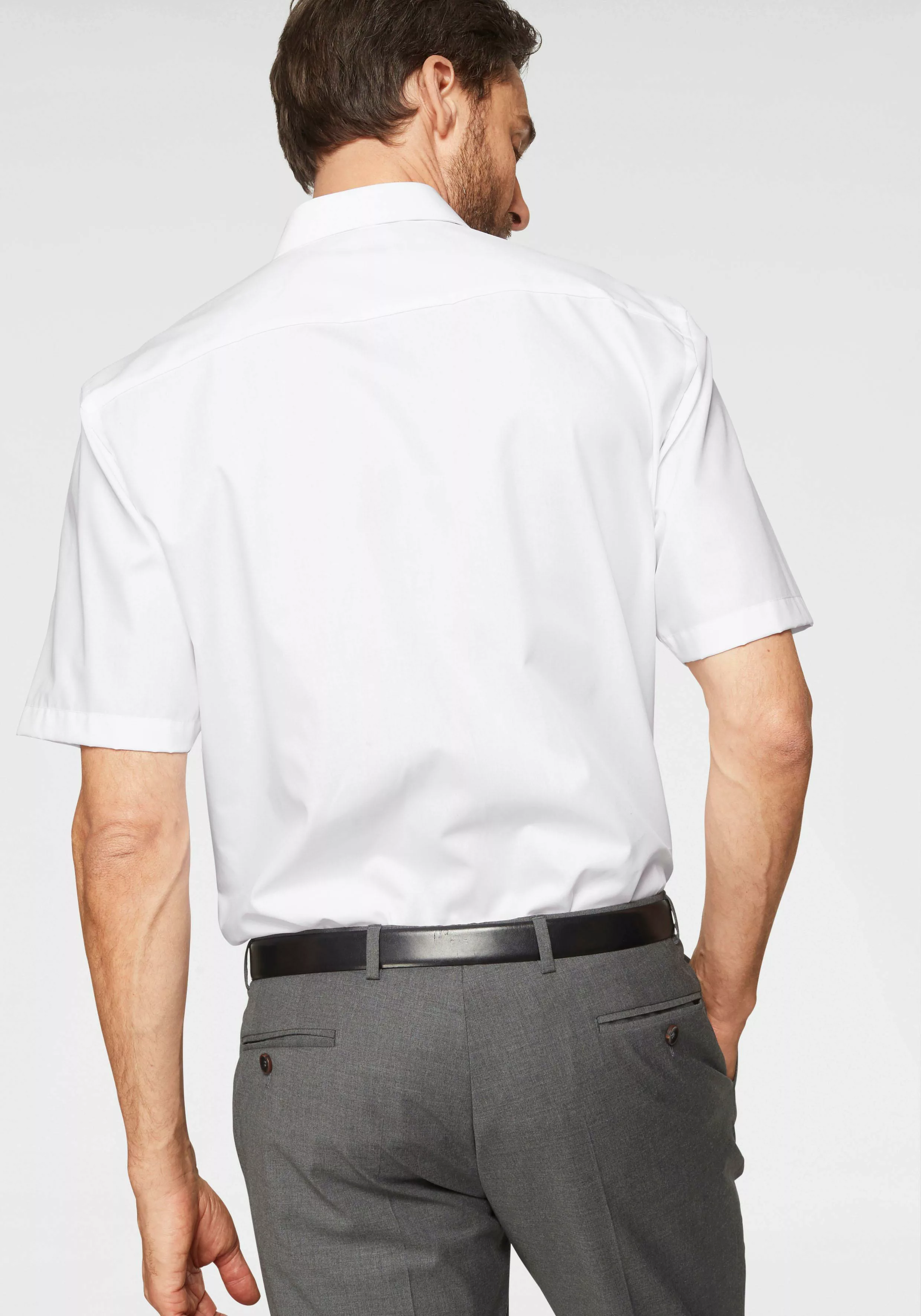 OLYMP Businesshemd Luxor comfort-fit Kurzarmhemd mit Brusttasche, bügelfrei günstig online kaufen
