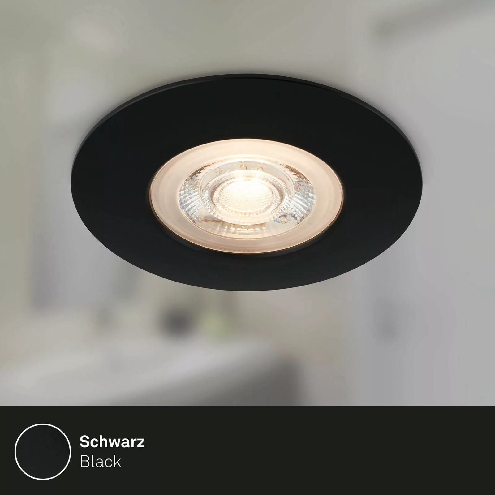 LED-Einbaustrahler Kulana schwarz 3er-Set IP65 günstig online kaufen