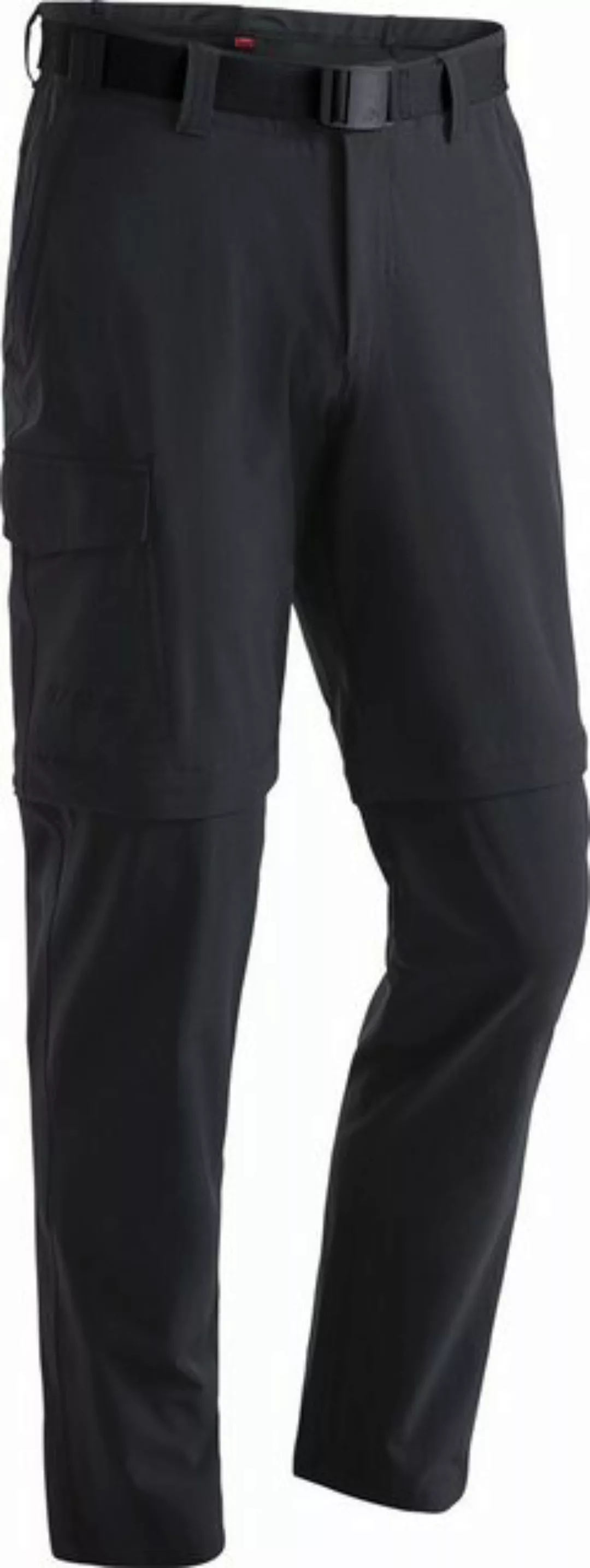 Maier Sports Bundfaltenhose Torid slim zip He-Zip Off Hose el. BLACK günstig online kaufen