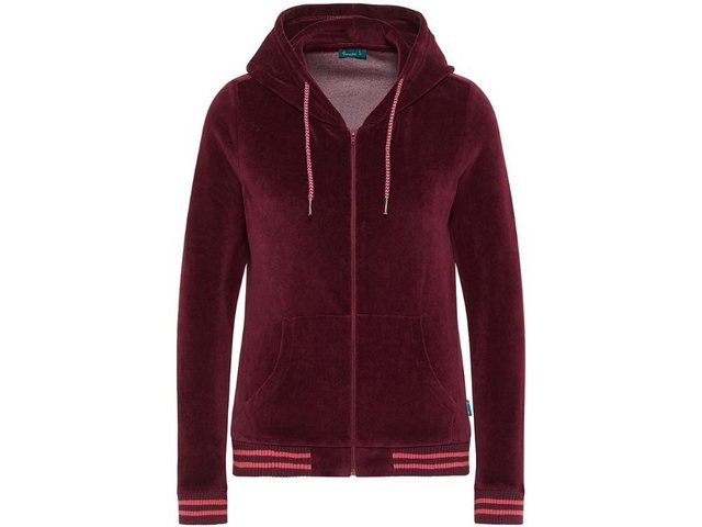 Tranquillo Kapuzenpullover tranquillo Bio-Damen-Zip-Hoodie aus Nicky Velour günstig online kaufen