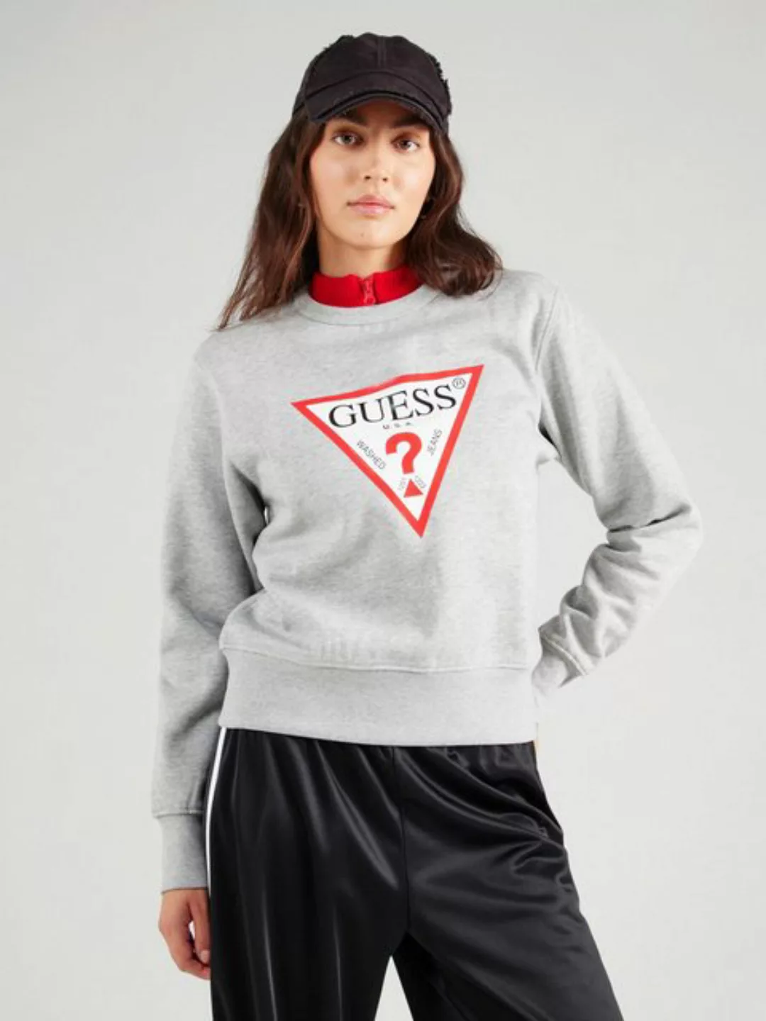 Guess Sweatshirt ORIGINAL (1-tlg) Plain/ohne Details günstig online kaufen