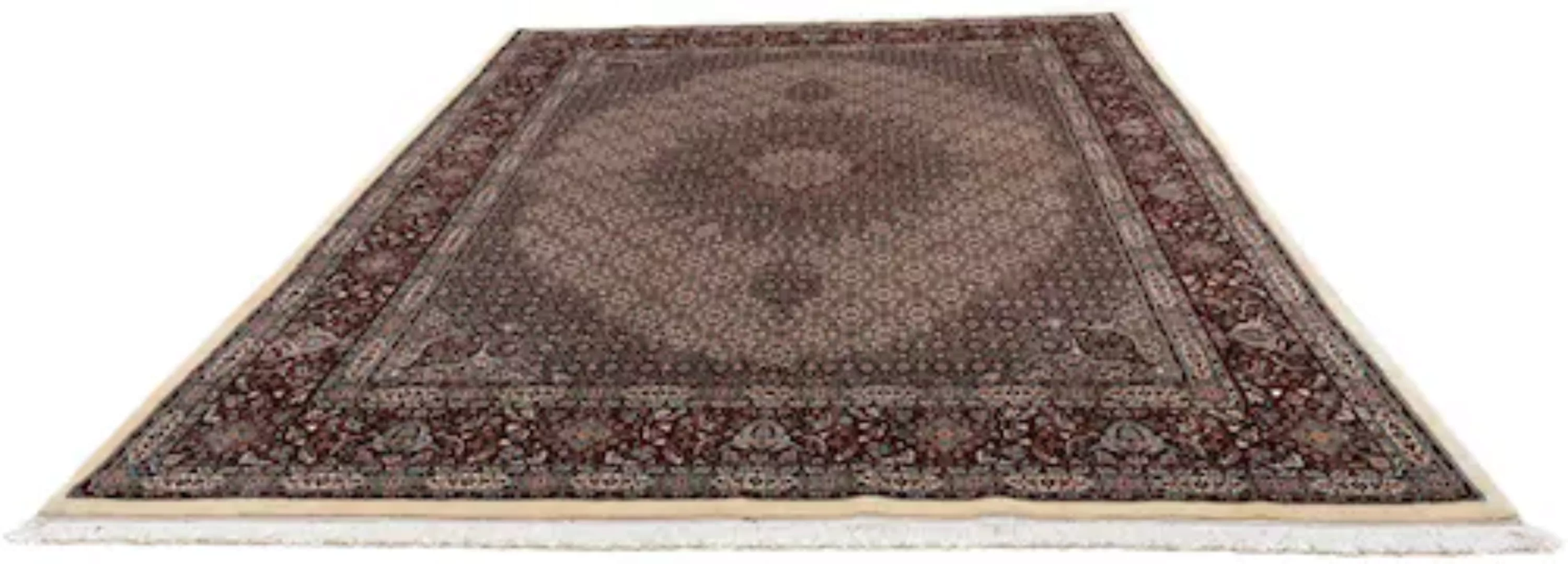 morgenland Wollteppich »Moud Medaillon Beige 333 x 248 cm«, rechteckig, 10 günstig online kaufen