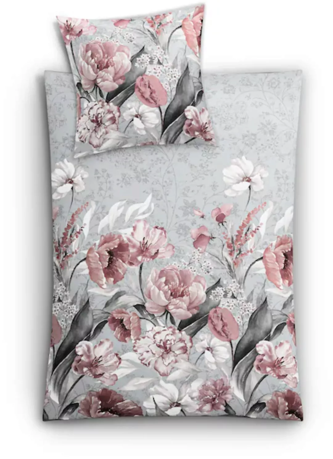 Kleine Wolke Bettwäsche »Hanako«, (2 tlg.), mit floralem Dessin günstig online kaufen
