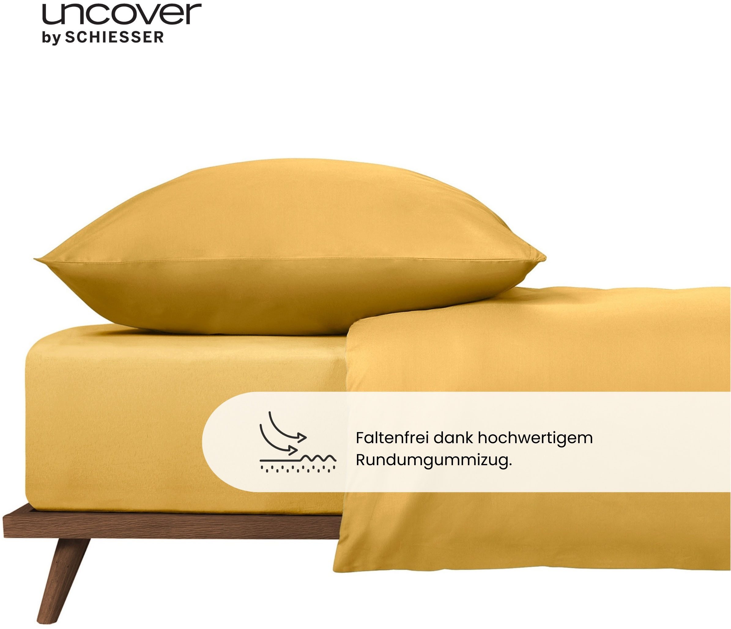 uncover by SCHIESSER Spannbettlaken New Jersey günstig online kaufen