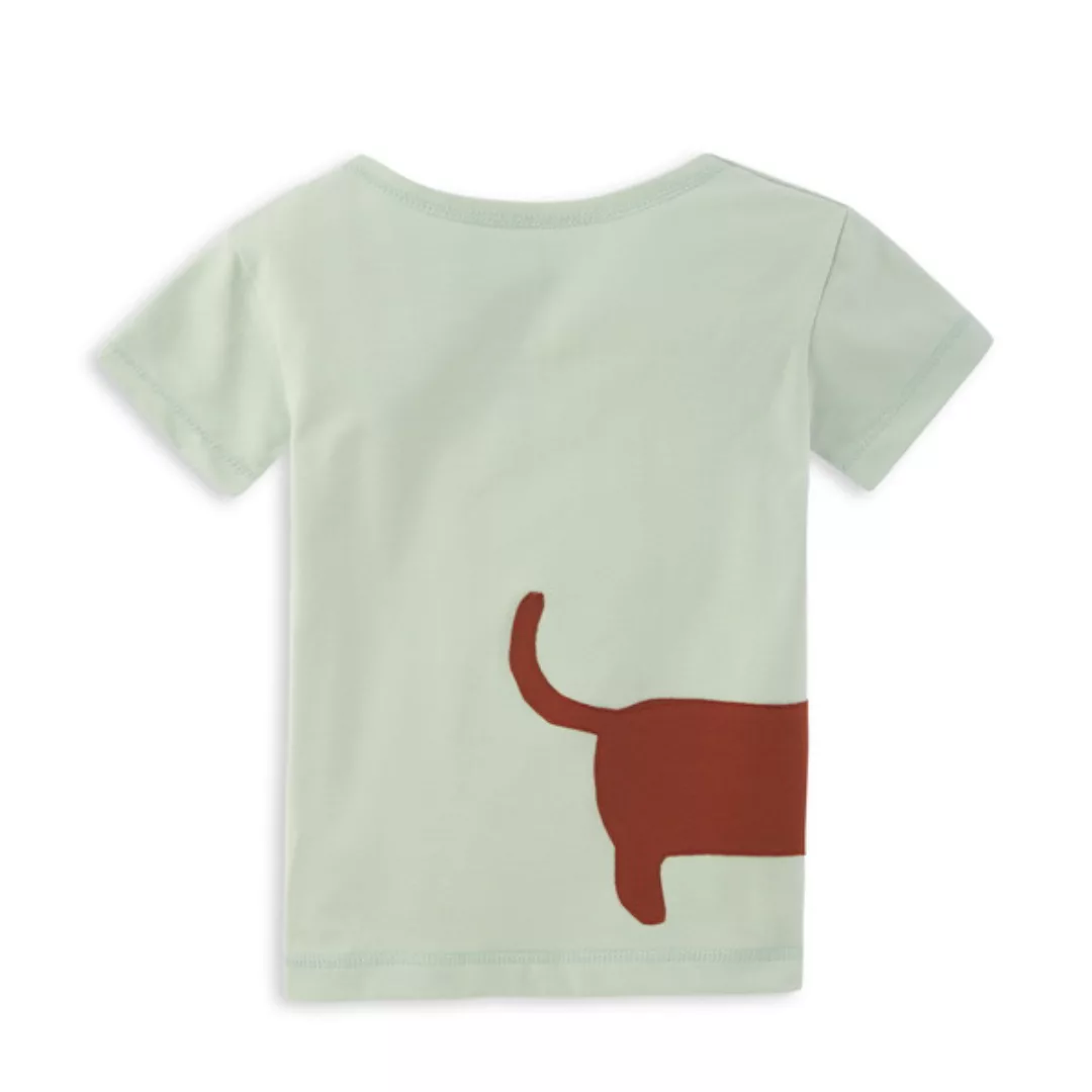 Kurzarm T-shirt Mit Applikation Für Babys günstig online kaufen