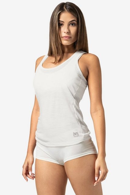 SUPER.NATURAL Tanktop Merino Tanktop W SIERRA140 TANK funktioneller Merino- günstig online kaufen