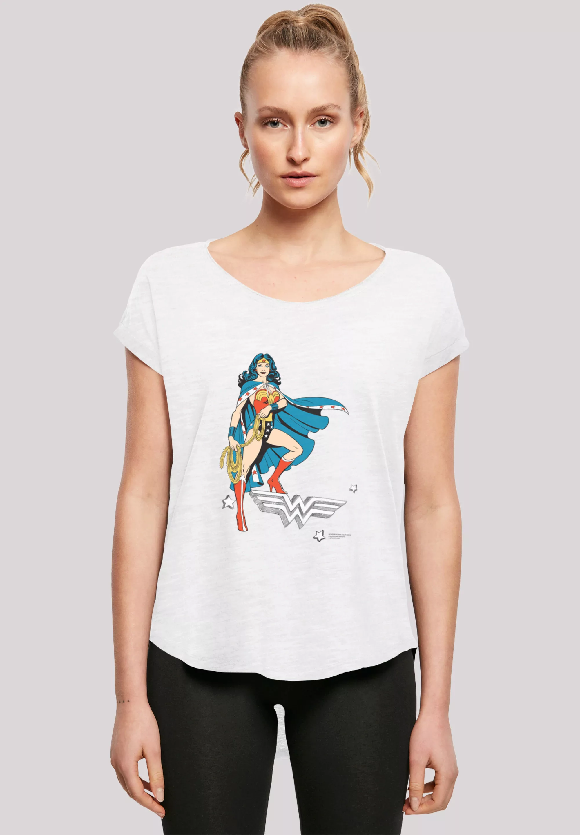 F4NT4STIC T-Shirt "DC Comics Wonder Woman Standing Logo", Print günstig online kaufen