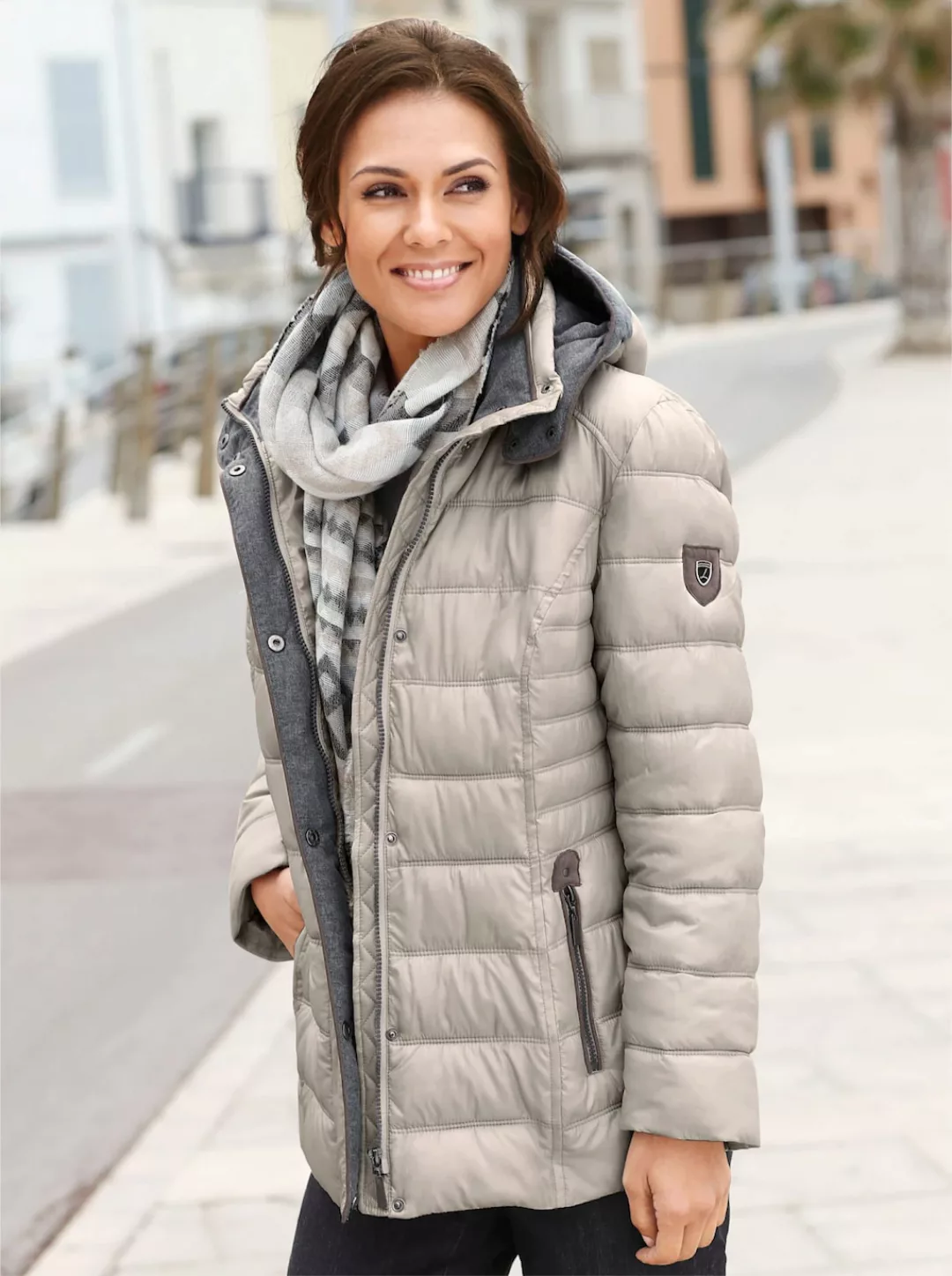 Casual Looks Steppjacke, mit Kapuze günstig online kaufen