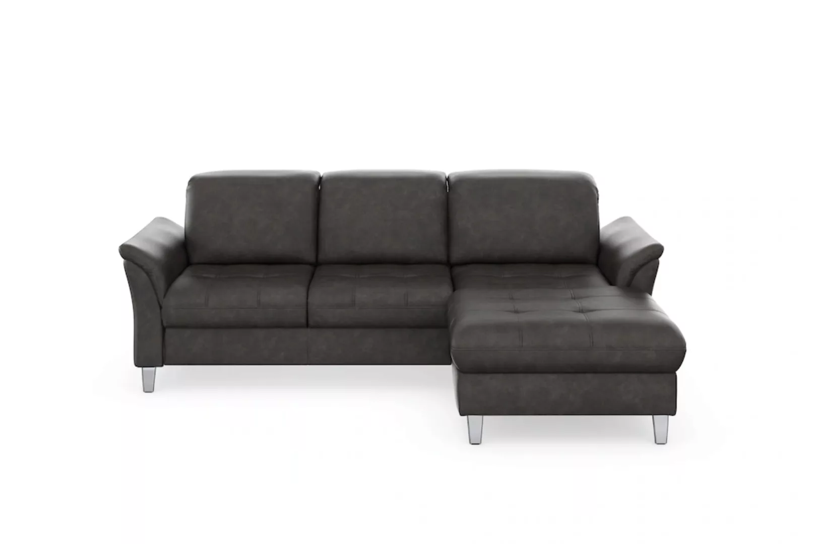 sit&more Ecksofa »Maggiore L-Form«, wahlweise mit Kopfteilverstellung, Bett günstig online kaufen