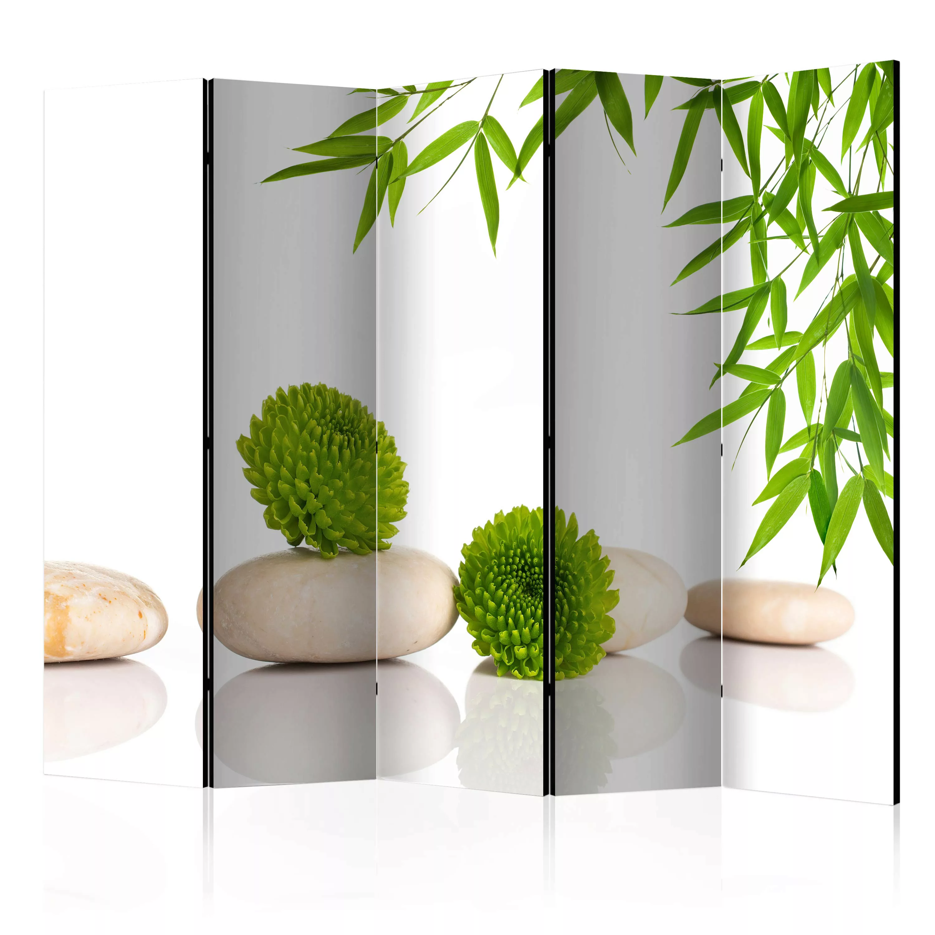 5-teiliges Paravent - Green Relax Ii [room Dividers] günstig online kaufen