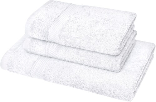 Dyckhoff Handtuch Set »Planet«, Set, 3 tlg., Walkfrottier, 2 Handtücher (50 günstig online kaufen
